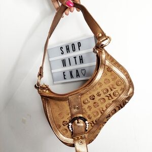 Rocawear brown handbag y2k